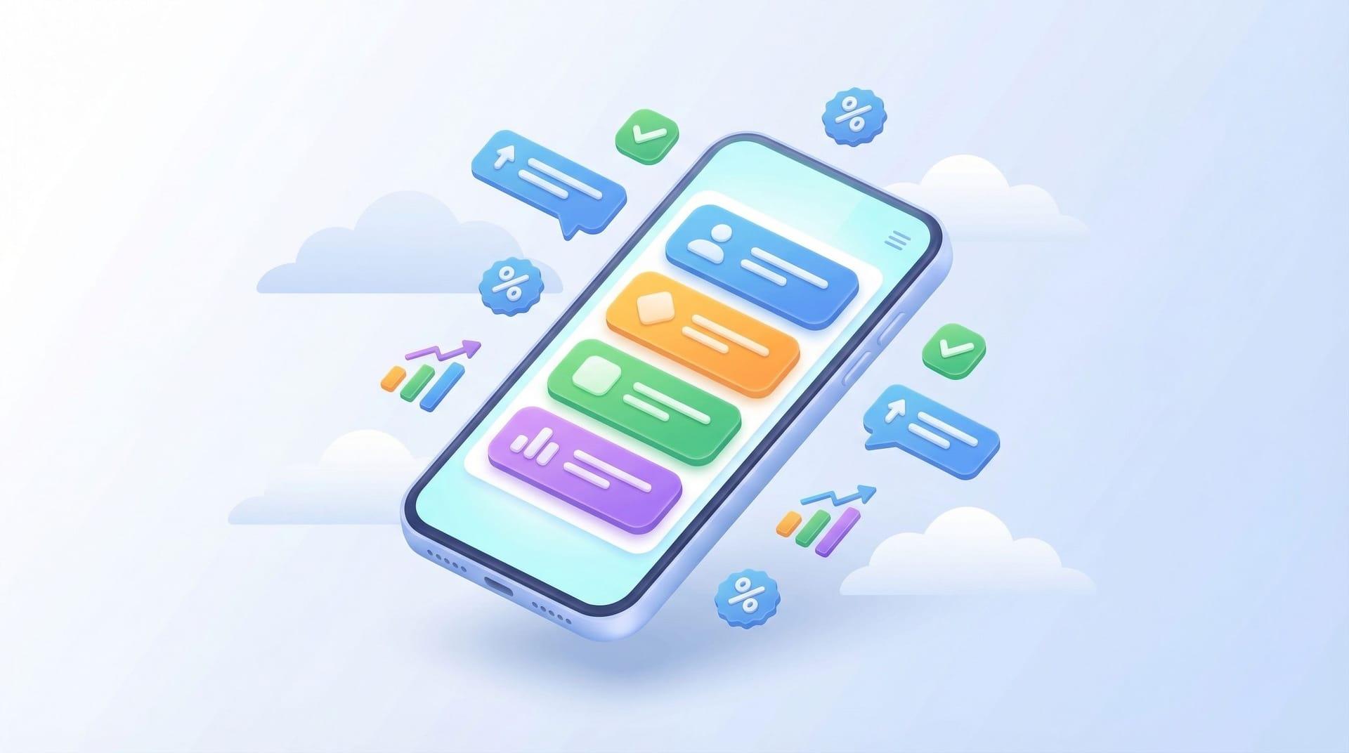 AI-powered quiz funnel landing page builder showing interactive lead qualification